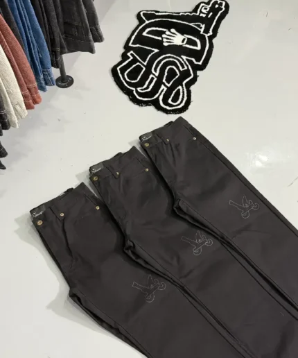 SDL Jet Black Jeans Pose